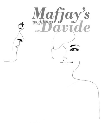 Mafjay's wedding with Davide