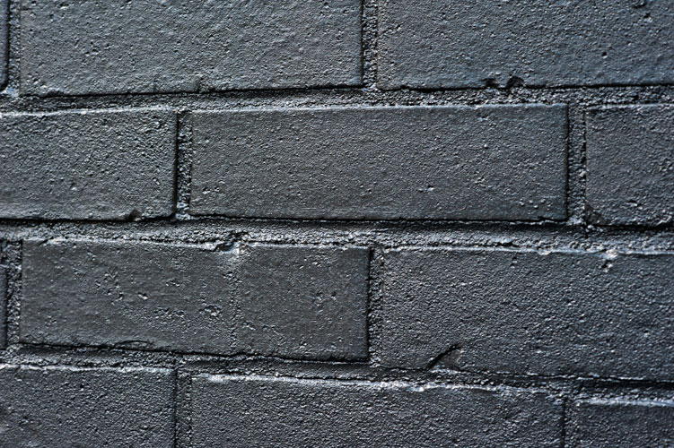 painted brick flat colour satin finish